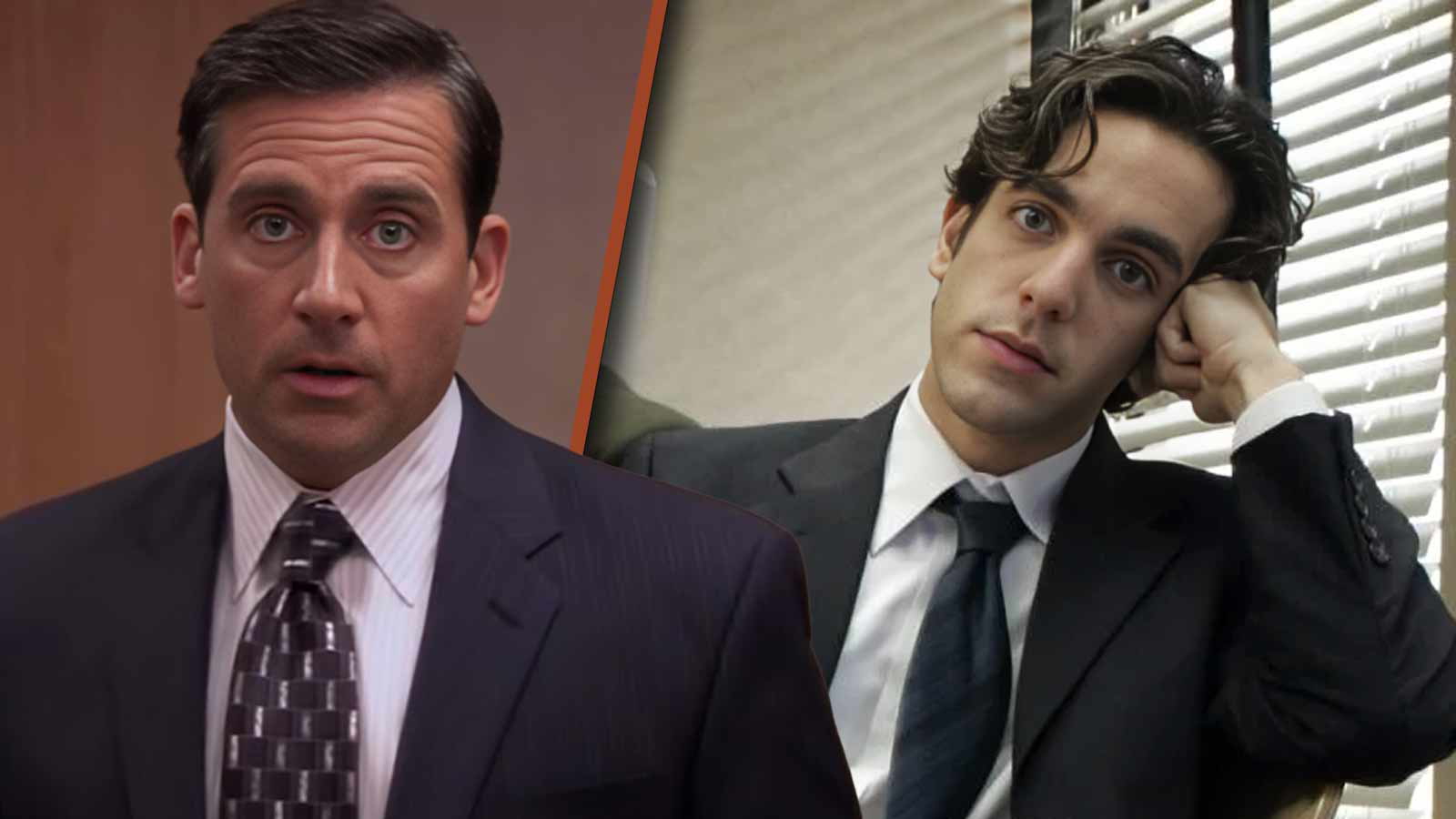 B.J. Novak, Steve Carell in the office