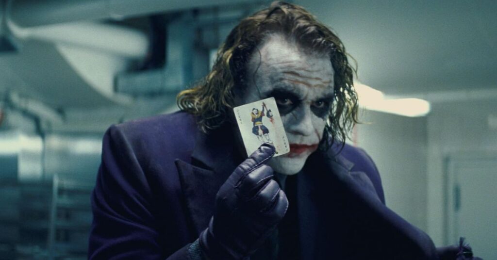 Heath Ledger in The Dark Knight