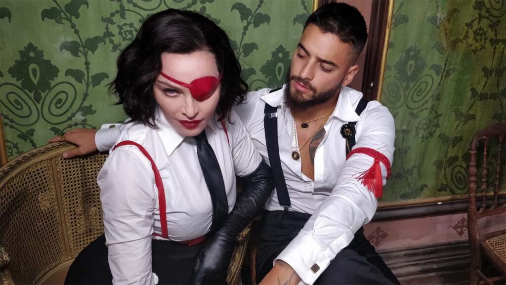 Madonna and Maluma 