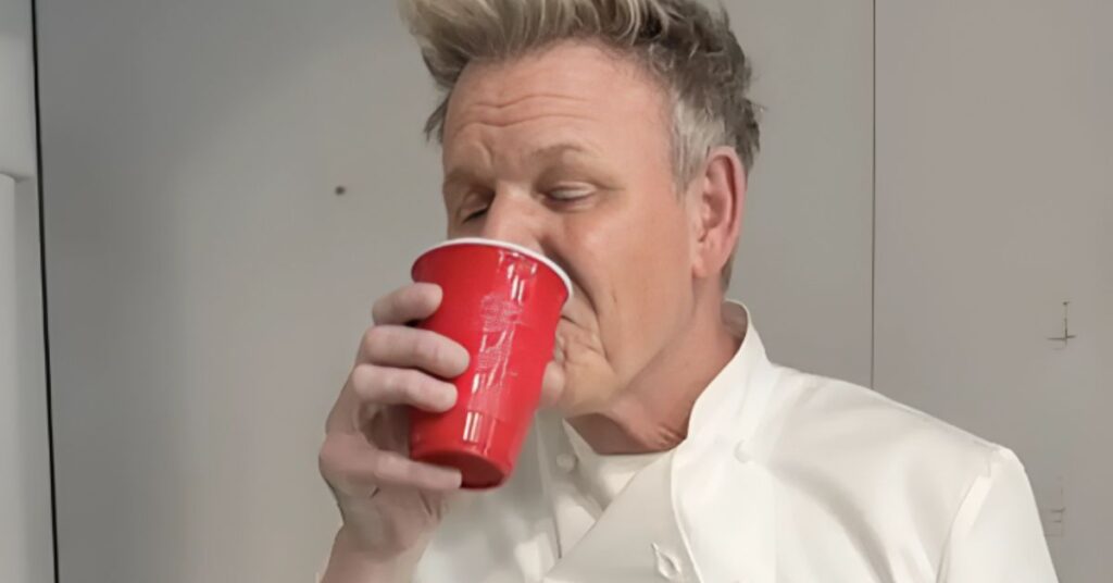 Gordon Ramsay tries Dua Lipa's Diet Coke recipe