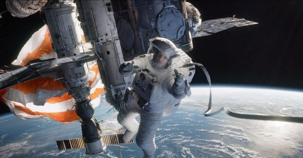 Sandra Bullock in Gravity