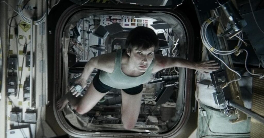 Sandra Bullock in Gravity