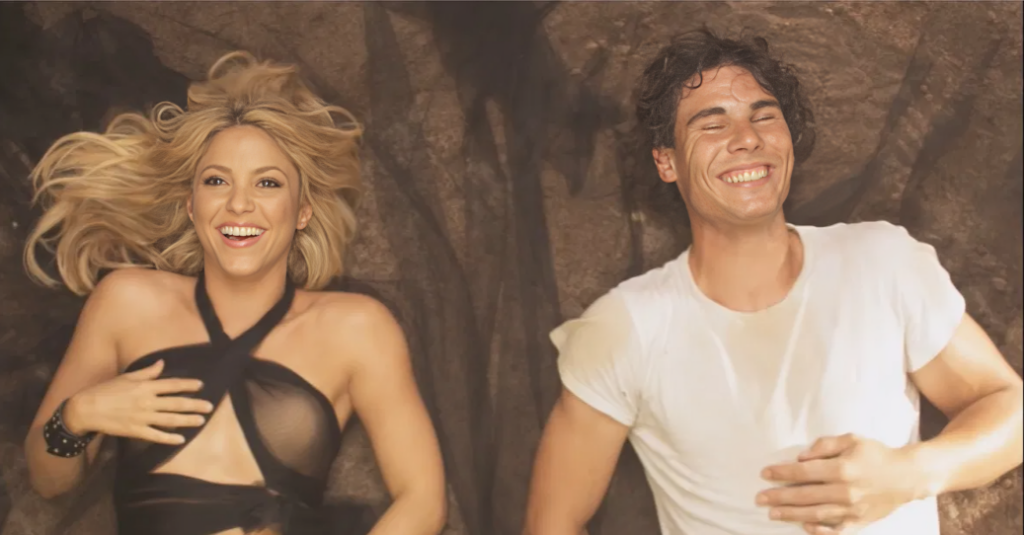 Shakira and Rafael Nadal in Gypsy