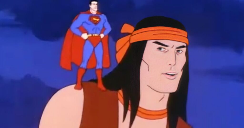 Apache Chief with Superman