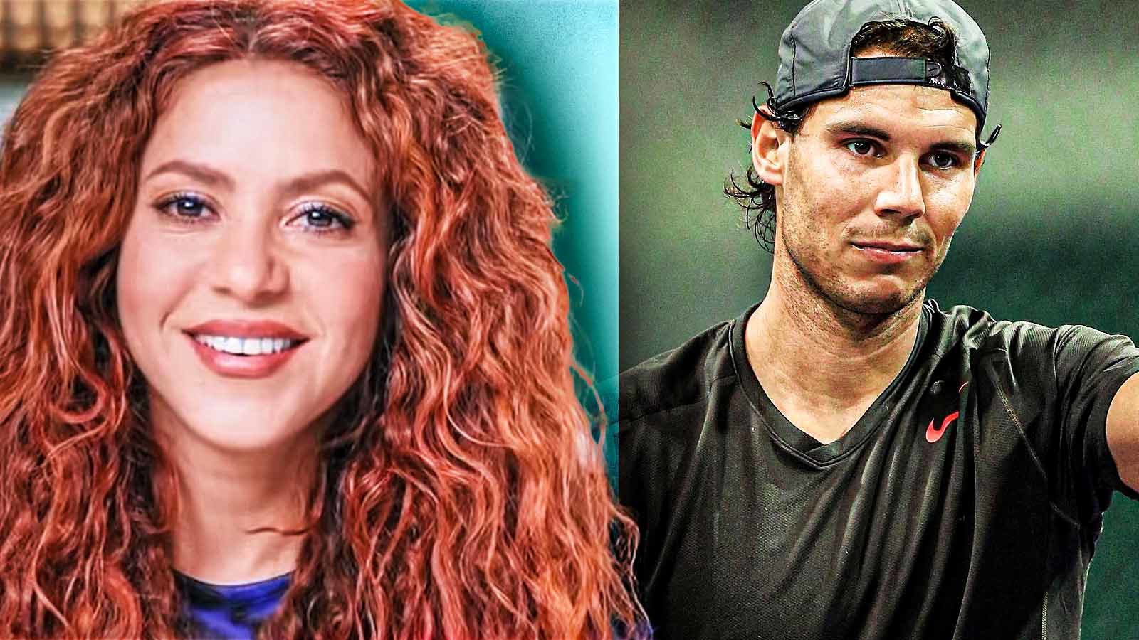 Shakira and Rafael Nadal