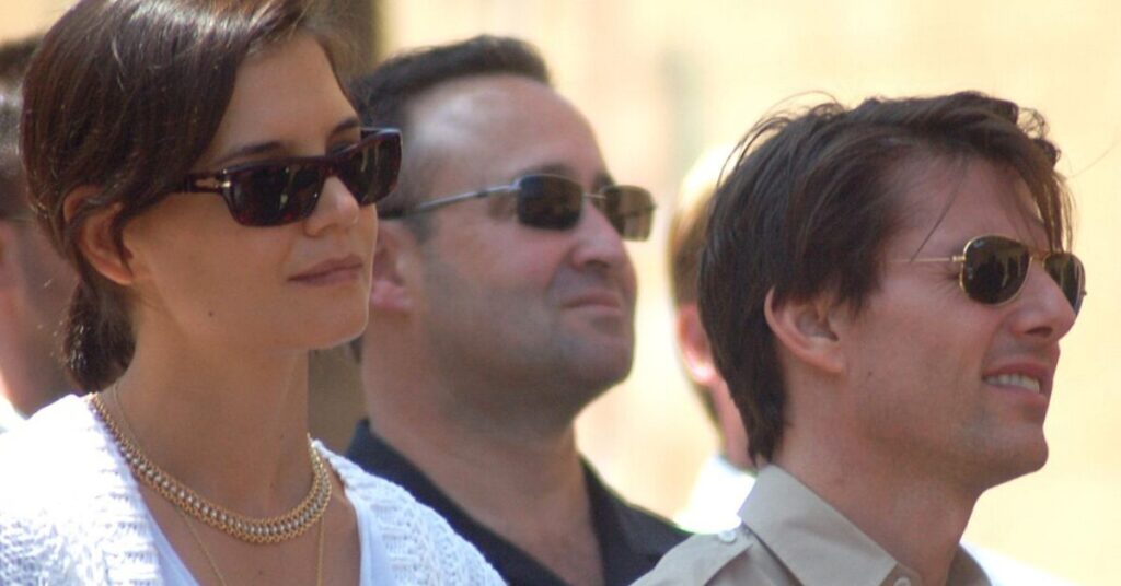 Katie Holmes and Tom Cruise 