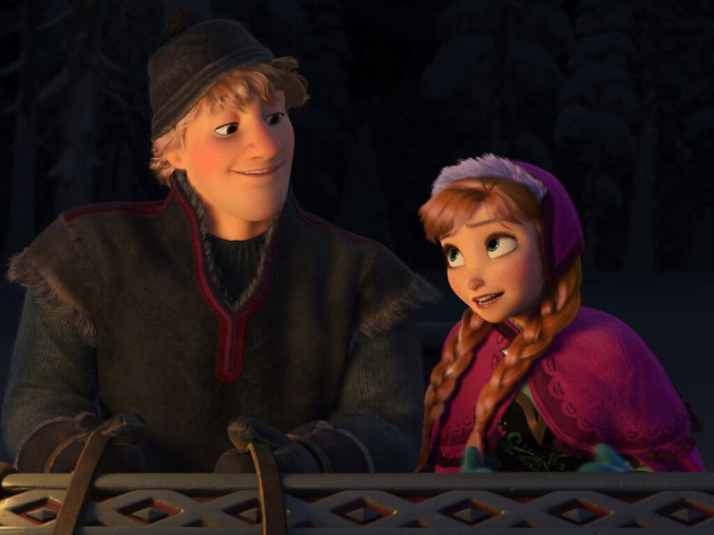 A still from Frozen