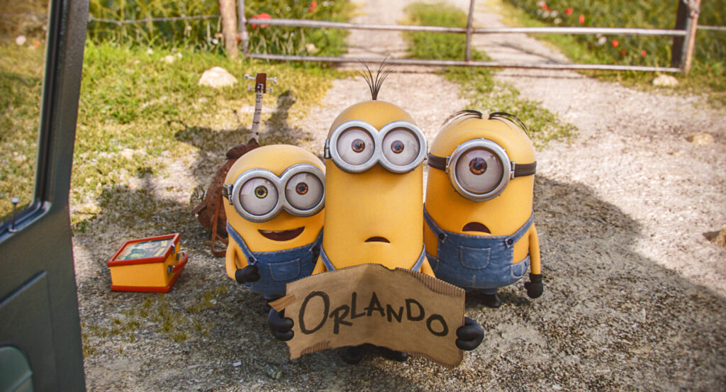 A still from Minions