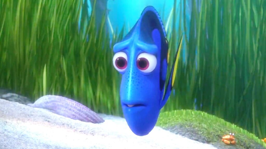 A still from Finding Nemo