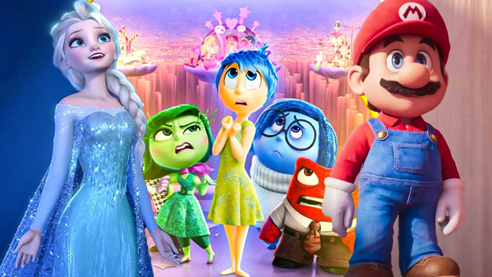 frozen 2, inside out 2, the super mario bros