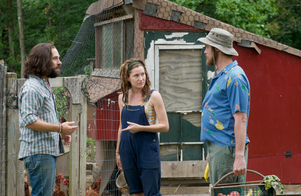 Kathryn Hahn and Paul Rudd in Our Idiot Brother | Credits: 20th Century Studios