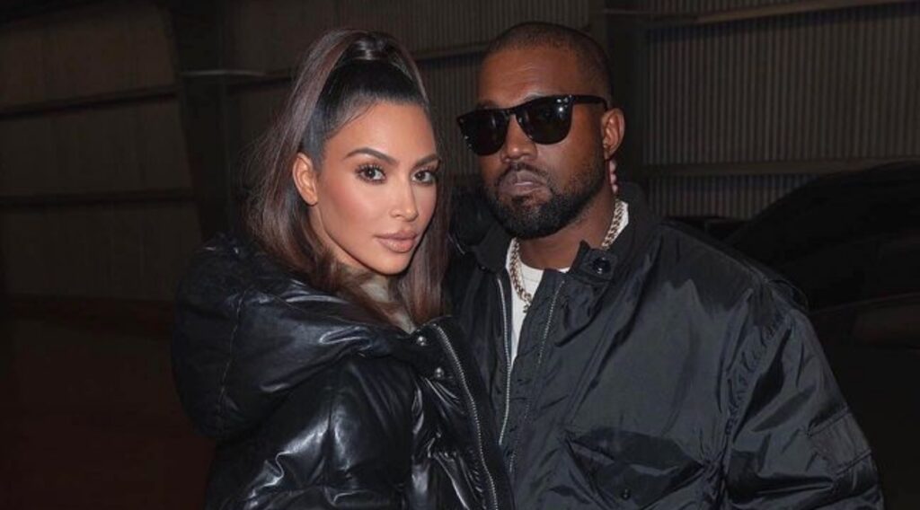 Kim Kardashian and Kanye West