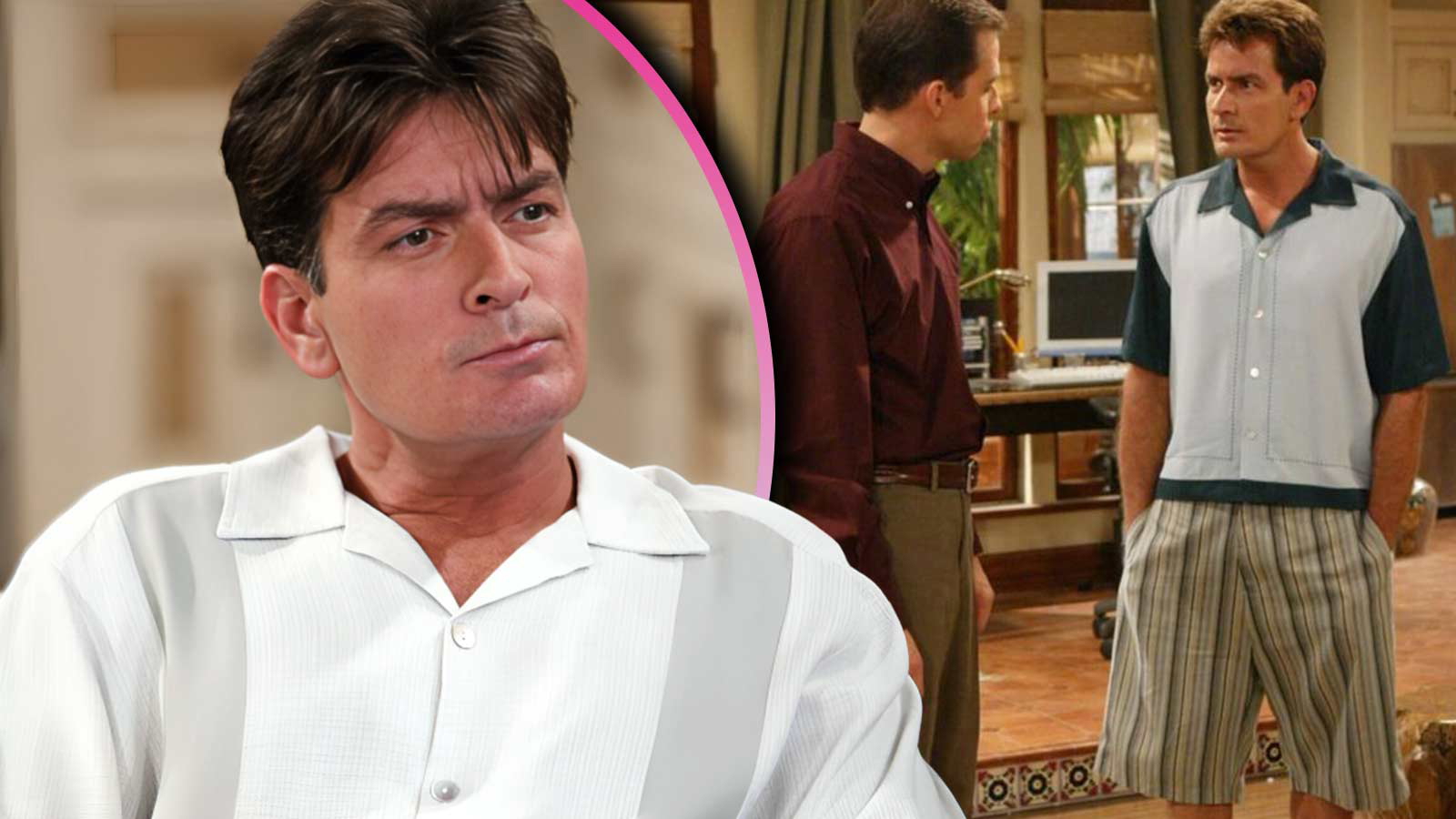 charlie sheen-two and a half men