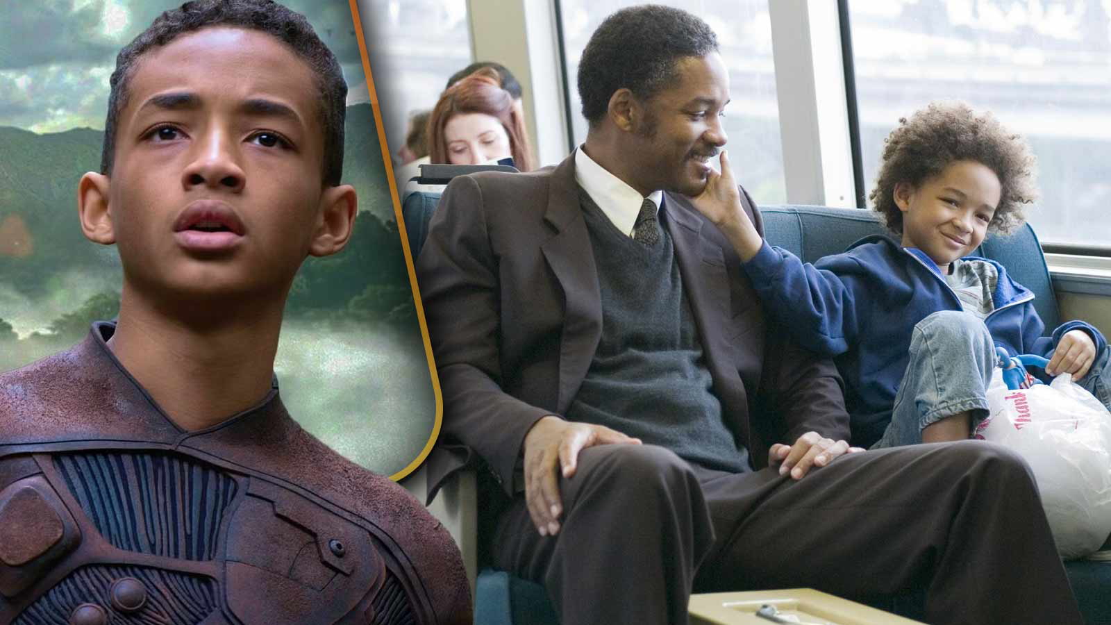 Jaden Smith and Will Smith in The Pursuit of Happyness