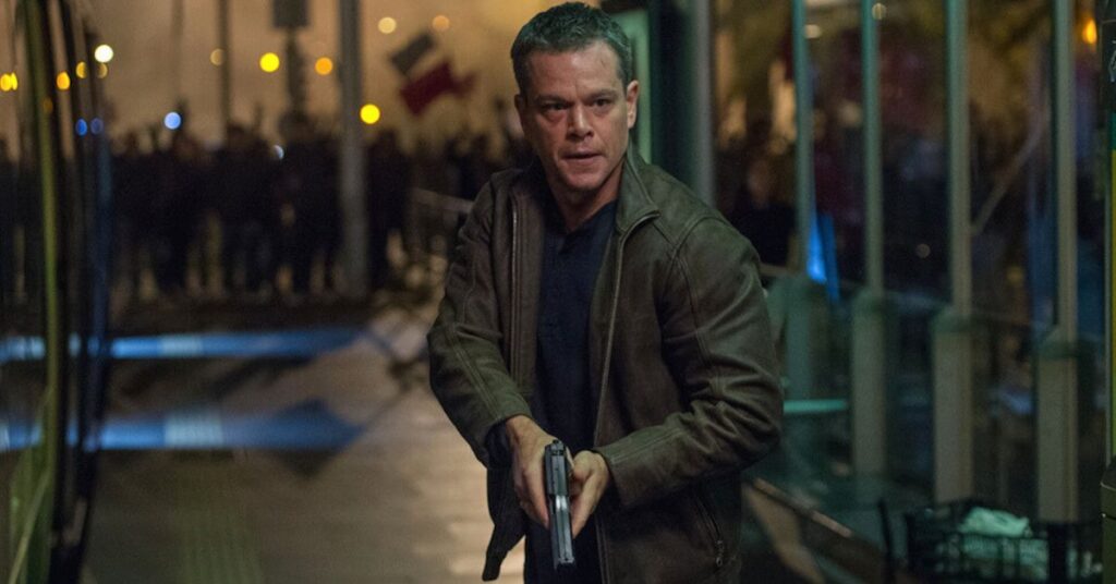 Matt Damon in Jason Bourne