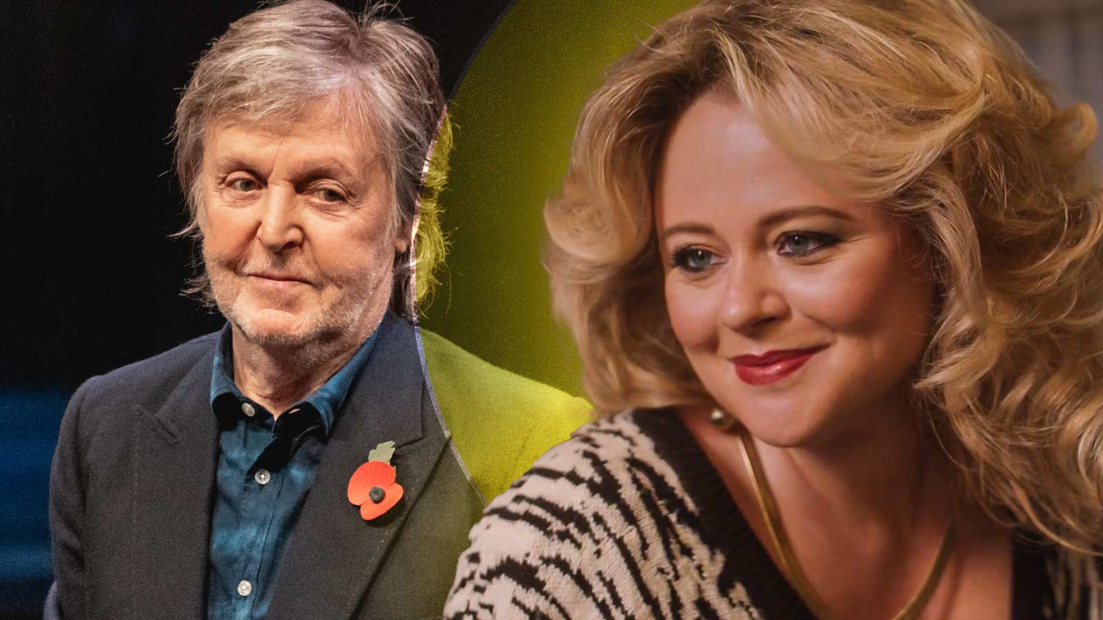 emily atack in rivals, paul mccartney