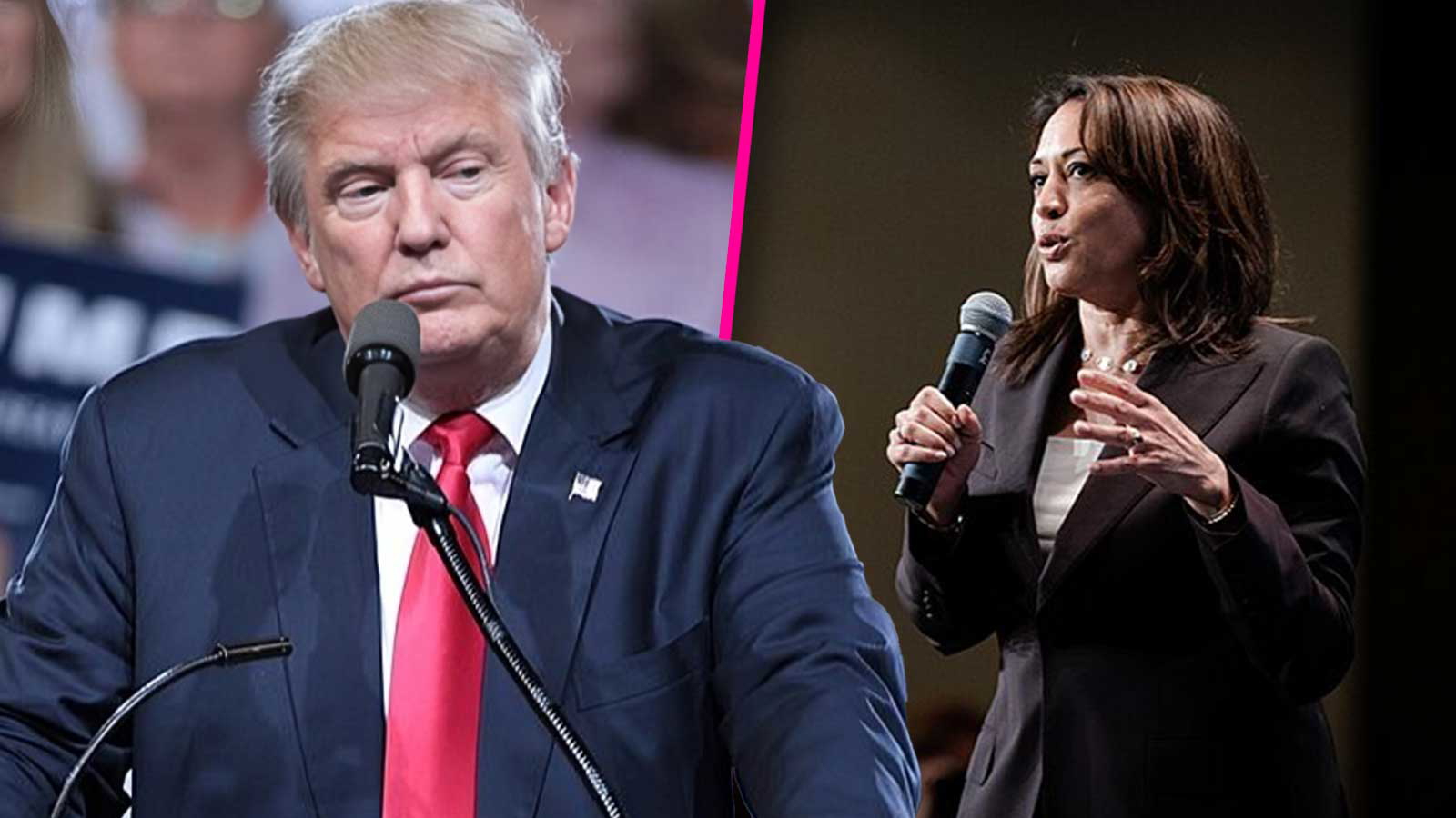 kamala harris-donald trump