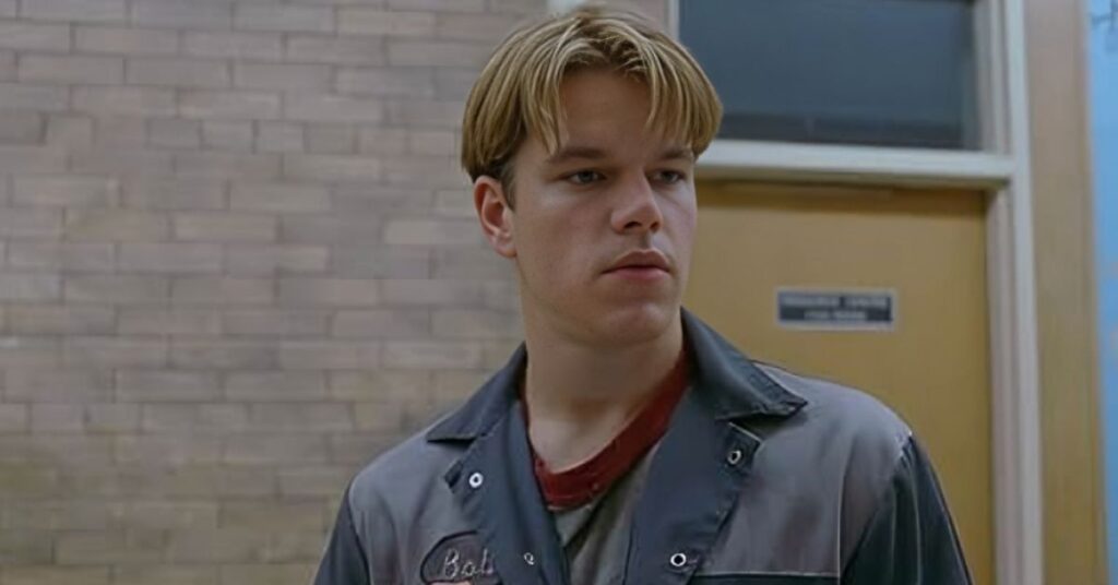 Matt Damon in Good Will Hunting