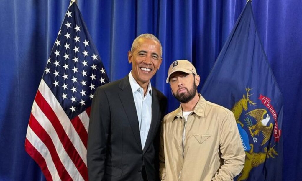 Barack Obama and Eminem