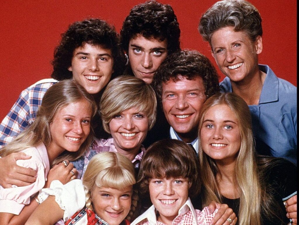 A still from The Brady Bunch 