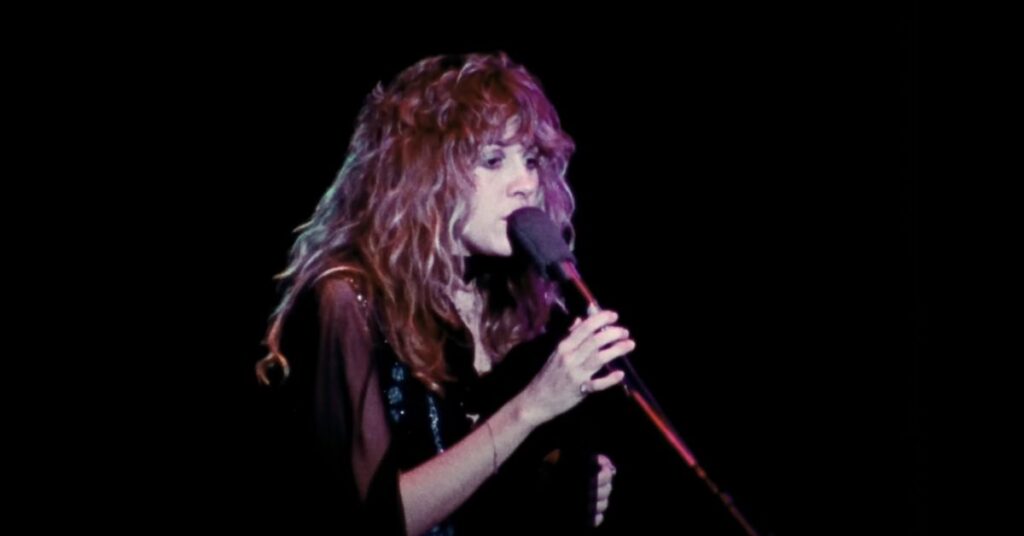 Stevie Nicks performing Dreams