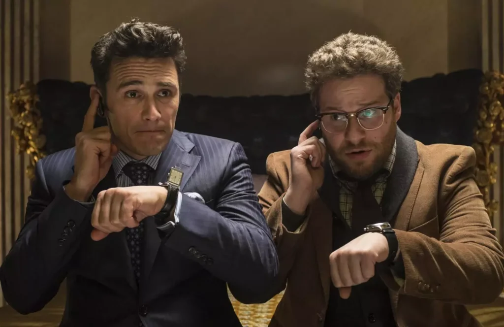 James Franco and Seth Rogen in The Interview