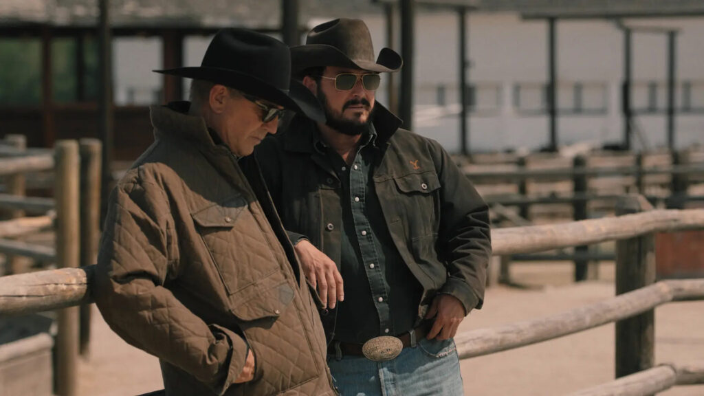 A still from Yellowstone 