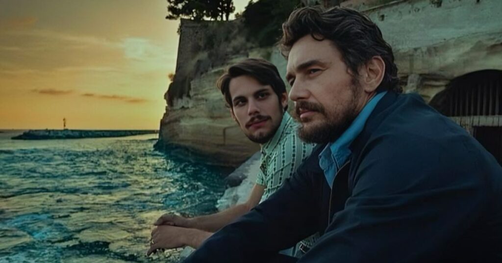 James Franco and Francesco Di Napoli in Hey Joe