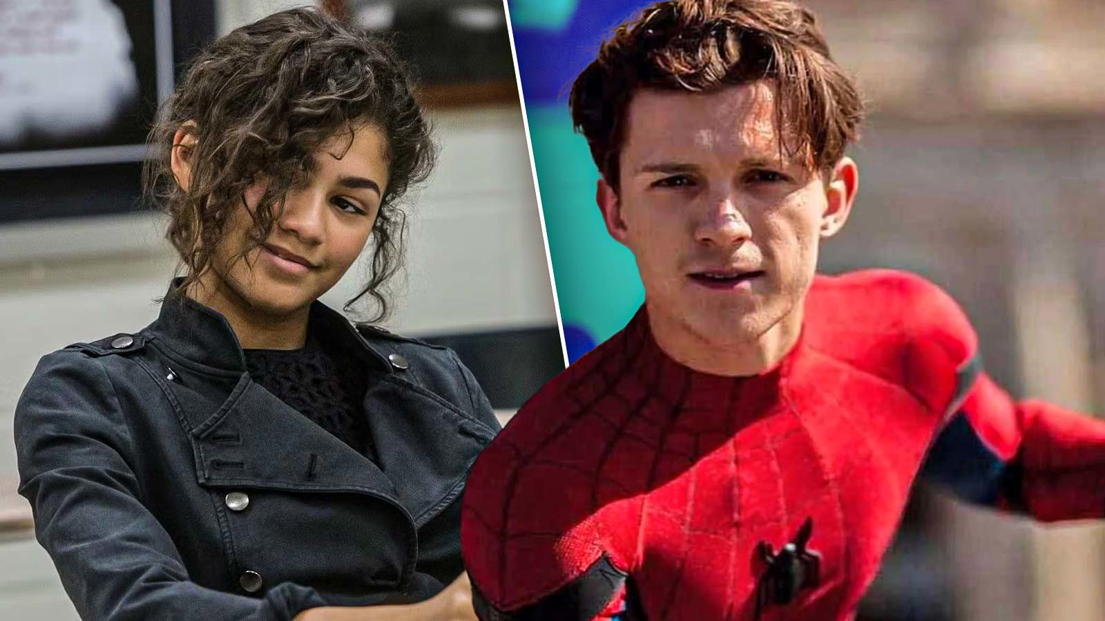 tom holland and zendaya in spiderman