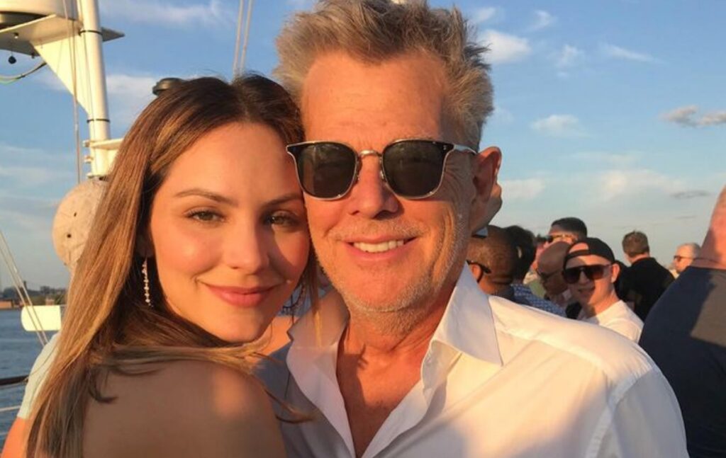 Katherine McPhee and David Foster