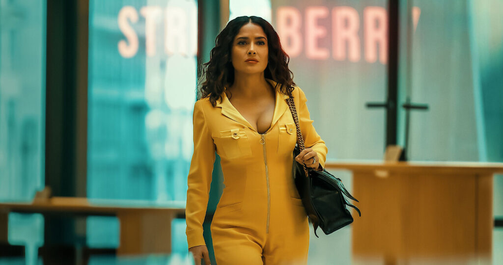 Salma Hayek in Black Mirror | Source: Netflix