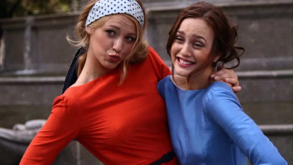 Blake Lively and Leighton Meester