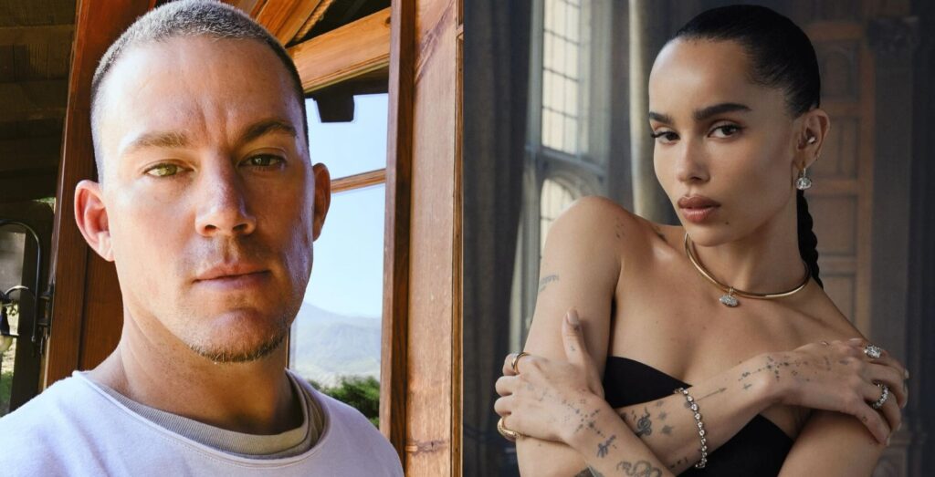 Channing Tatum and Zoë Kravitz