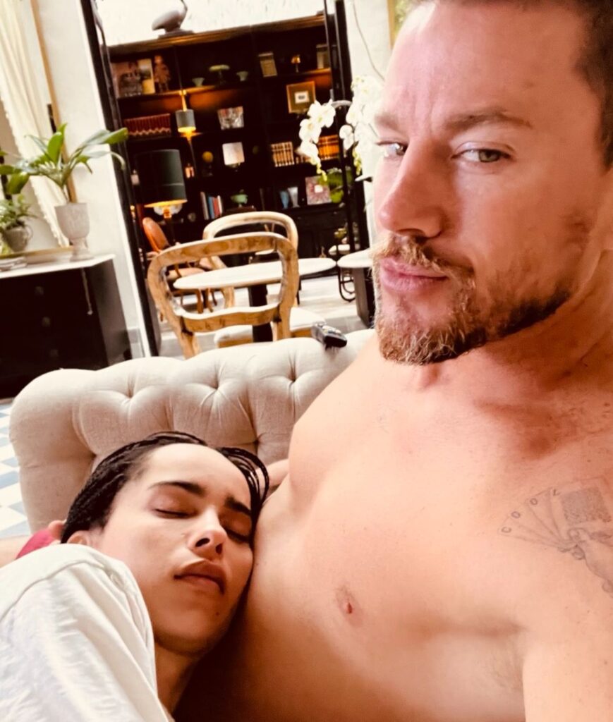 Zoë Kravitz and Channing Tatum