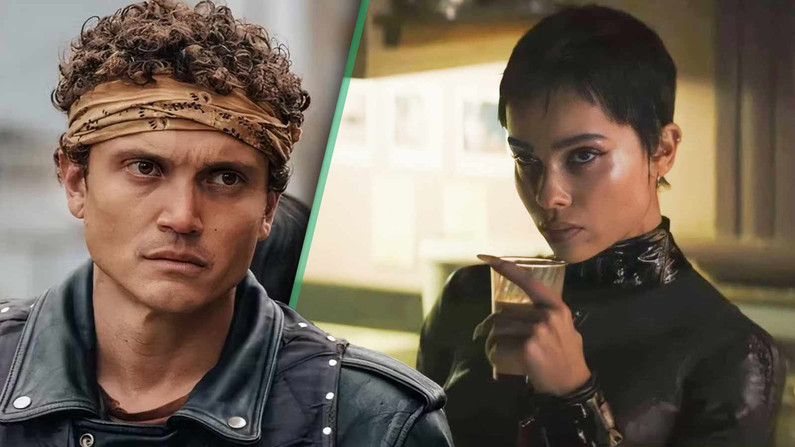 Karl Glusman in The Bikeriders, Zoe Kravitz in The Batman