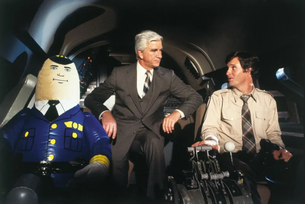 A still from Airplane!