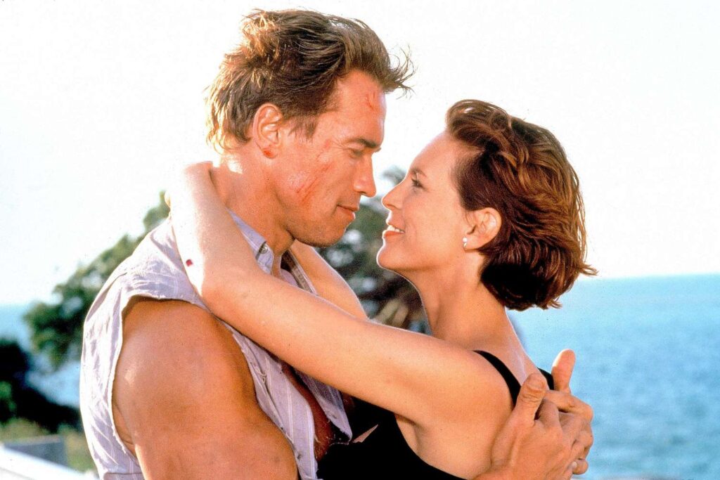 Jamie Lee Curtis and Arnold Schwarzenegger