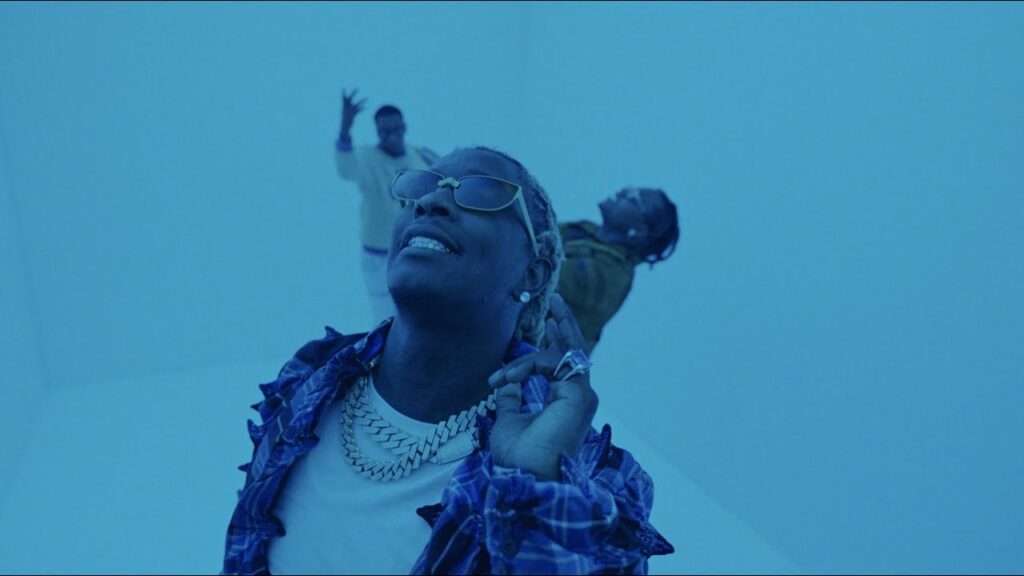 Young Thug in a still from Ski 