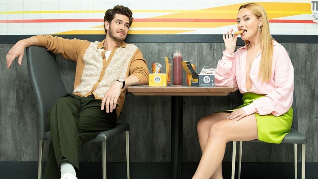 Andrew Garfield and Amelia Dimoldenberg