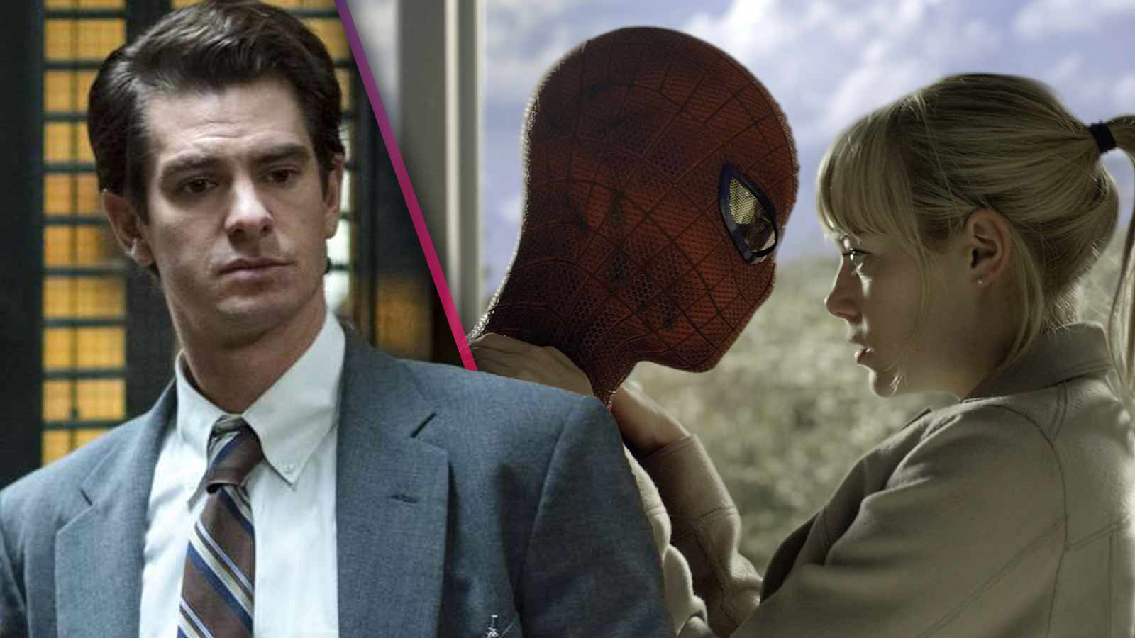 Andrew Garfield and Emma Stone in Spider-Man