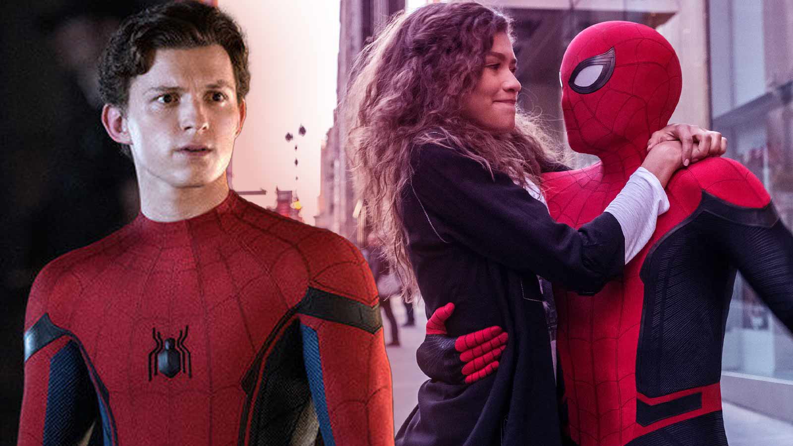 tom holland and zendaya in spider man