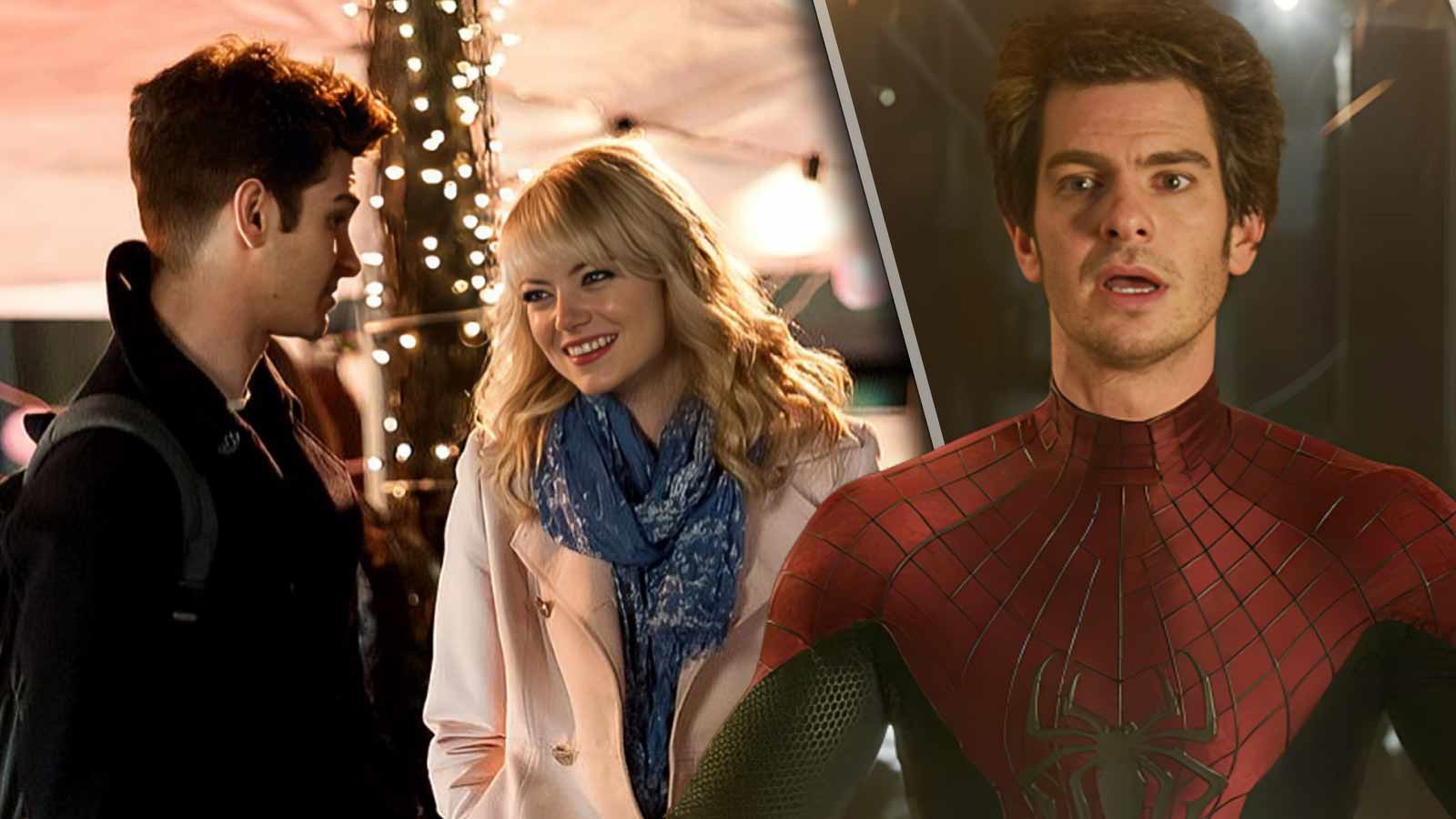 Emma Stone and Andrew Garfield in Spider-Man