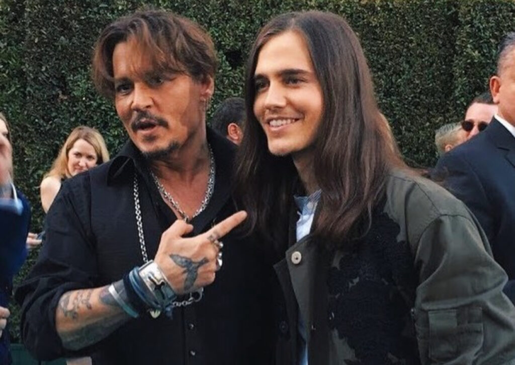 Anthony De La Torre and Johnny Depp 