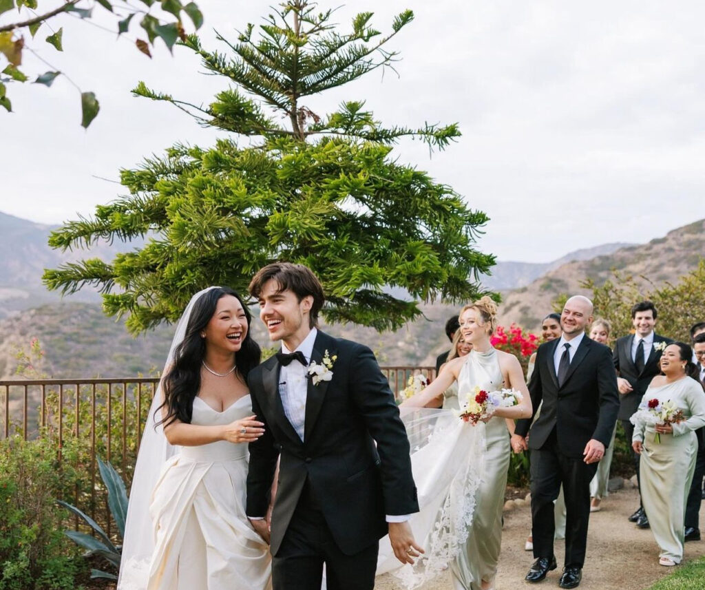 Lana Condor and Anthony De La Torre