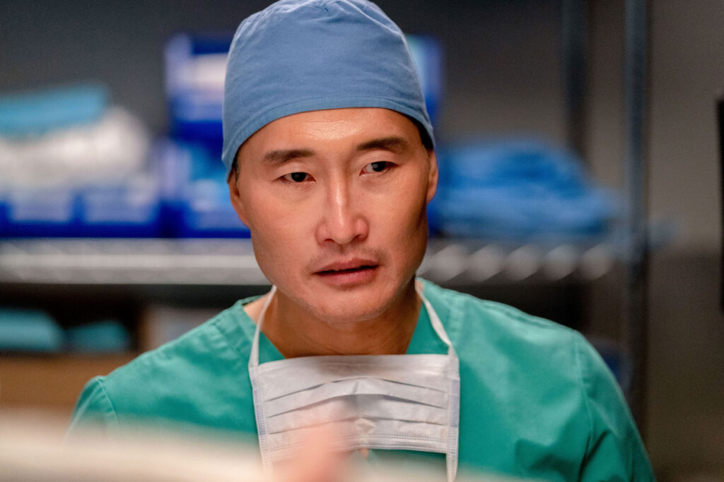 Daniel Dae Kim as Dr. Jackson Han in Hawaii Five-0