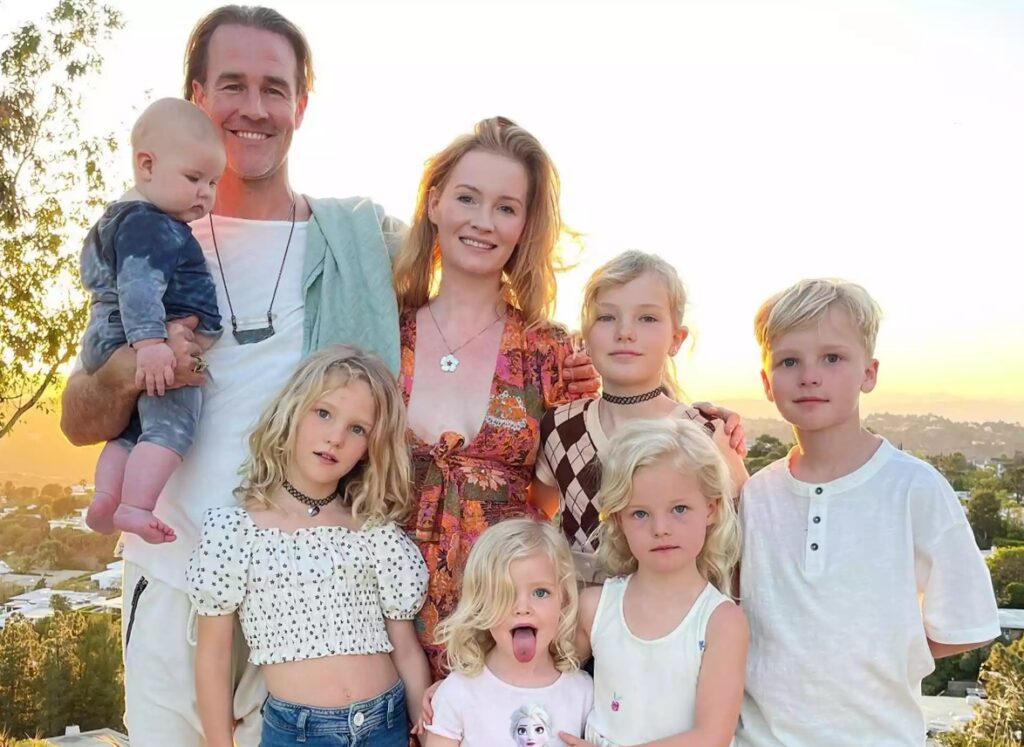 James Van Der Beek with his family | Source: vanderjames on Instagram