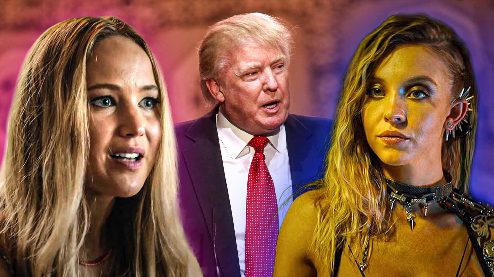 jennifer lawrence, donald trump, sydney sweeney