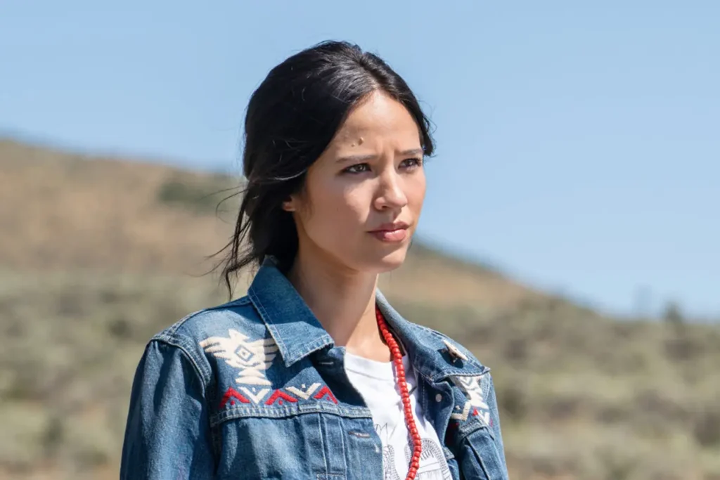 Kelsey Asbille as Monica Dutton in Yellowstone