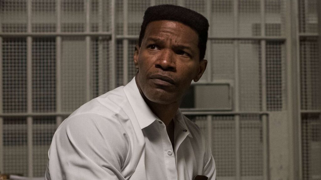 Jamie Foxx in Just Mercy