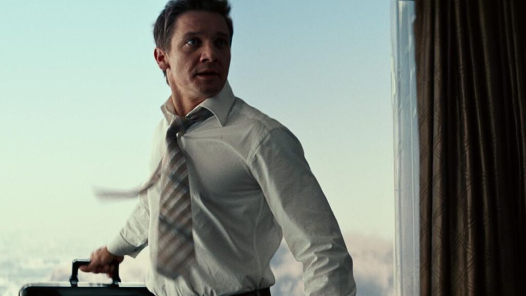 Jeremy Renner in Mission: Impossible - Ghost Protocol